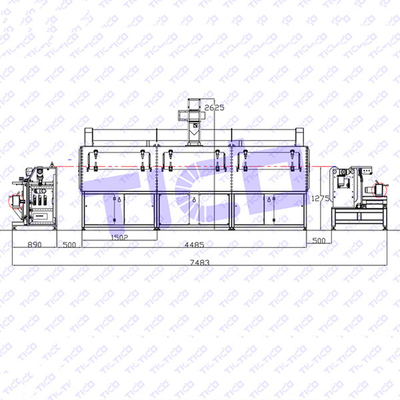 kupować Maszyna do powleczania baterii foliowej z elektrodami rolkowymi Slot Die Three Drying Chamber online manufacture
