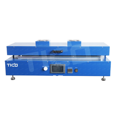 220V Akumulatorowy Vakuum Film Coater Top Heating Tape Sprzęt odlewania 800mm regulowane