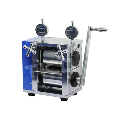 Elektroda Litium Ion Battery Calendering Machine 150mm Laboratory Rolling Press Equipment