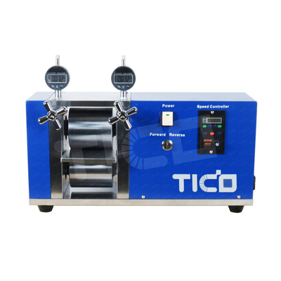 Elektroda Litium Ion Battery Calendering Machine 200mm Roller